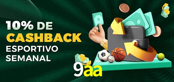 10% de bônus de cashback na 9aa
