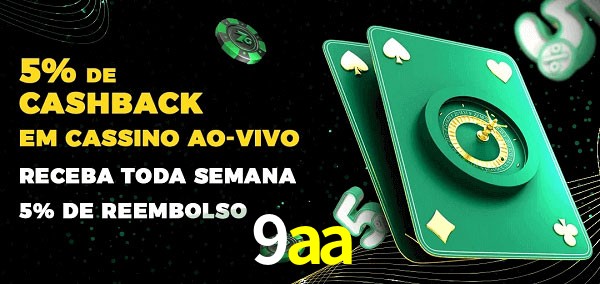 Promoções do cassino ao Vivo 9aa